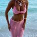 "Women's Sexy Bikini Set - Soft Knit Fabric, Adjustable Straps, Comfortable Fit For Swimming & Beach - S/M/L/XL"_voghion.com
