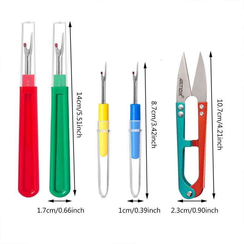 Sewing accessories thread removal blade sharp size thread removal knife thread removal device combination set_voghion.com