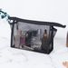 RYYD Mesh Cosmetic Bag - Black Casual|Wash Pouch|Travel_voghion.com