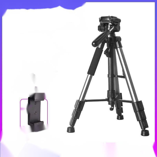 Camera Mobile Live Streaming Stand DSLR Mirrorless Photography Portable Tripod Head Compatible_voghion.com
