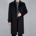 New Autumn Winter Middle-aged Jacket Mid-length Men's Woolen Coat_voghion.com