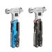 Multi-Function Camping Hammer Tool – Stainless Steel Folding Hammer With Pliers, Wrench, Bottle Opener & Emergency Whistle (Black/Blue)_voghion.com