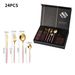 Stainless Steel Cutlery 24 Piece Set Portuguese Western Hotel Steak Knife Fork And Spoon Gift Box Set_voghion.com