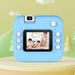 Kids Dual-Lens Instant Print Camera – 48MP HD Flip Screen With 2.0'' LCD, Includes Photo Paper & Strap (Pink/Blue/Green/Purple)_voghion.com