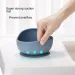 Food Grade Silicone Child Dish Set Baby Feeding Bowl Suction Plate Straw Cup Wooden Spoon Fork For Kids Tableware Toddle_voghion.com