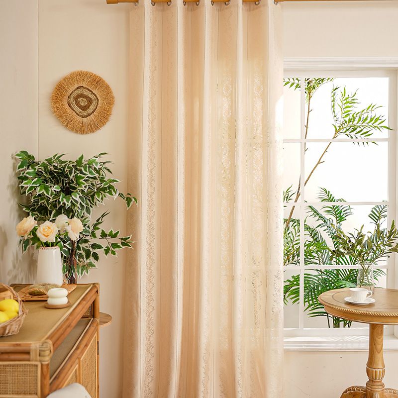 Čipkaste prozirne zavjese, minimalističke ažurne voile zavjese s filtriranjem svjetlosti, elegantna dekoracija za prozore za spavaću sobu i dnevni boravak_voghion.com