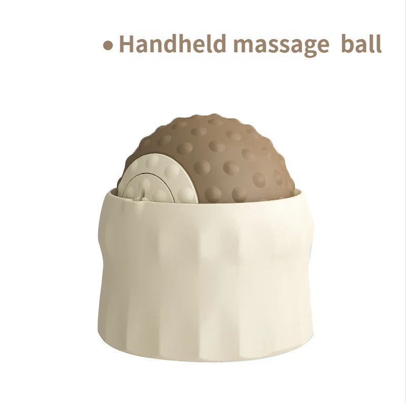 Faszienmassage mit heißen und kalten Kompressen, Fußmassage, Muskelentspannung, Yoga, Fitness, Rückenmeridian, Handmassageball für Nacken und Gelenke_voghion.com