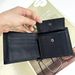 Portafoglio da uomo semplice, alla moda, a tre ante, in vera pelle, con scomparti multipli per carte d'identità_voghion.com