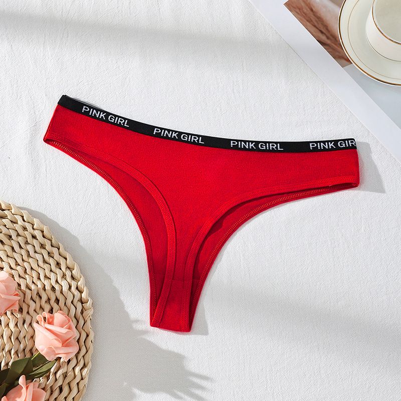 Women's Intimates Thong Fitness Sports Style Low Waist T Type Pants Women's Underwear Triangle Underwear_voghion.com