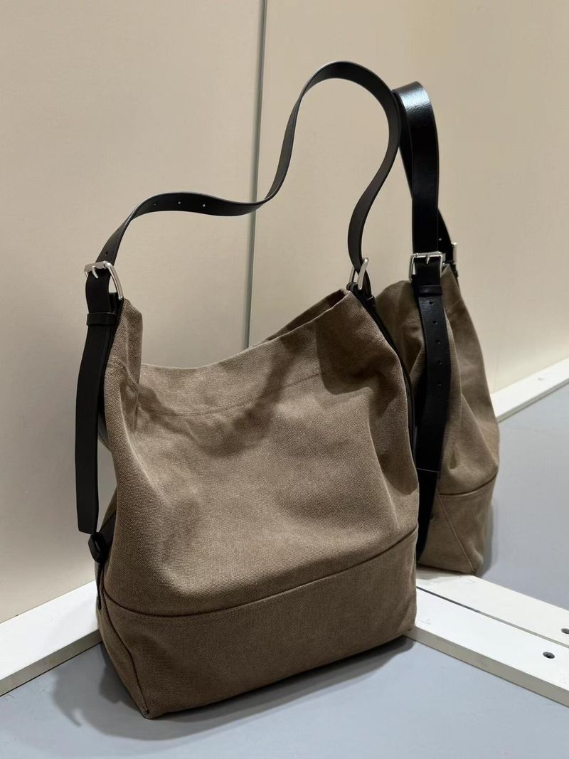 Sac fourre-tout unisexe en toile de grande capacité, sac à bandoulière multifonctionnel_voghion.com