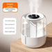 6.8L Large Humidifier - Top Fill Dual Spray USB, Quiet Operation With Night Light For Large Bedroom, Dormitory & Office Spaces_voghion.com