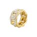 Ins High-End Luxury Design Exquisite Fashion Hollow Cuban Chain Personality Temperament Ring_voghion.com