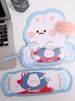 Unbeatable Quality Cute Toffee Rabbit Mouse Keyboard Tray Silicone Office Wristband Pad Thick And Comfortable Wrist Rest Hand Guard_voghion.com