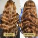 427 Highlight Colored Ombre Blond Body Wave Peruk Människohår Brasiliansk 13x6 HD Transparent Spets Frontal Peruk För Kvinnor_voghion.com
