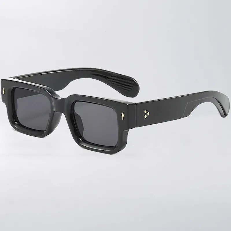 CB Oversized Square Sunglasses Men Retro Steampunk Glasses With Side Shields Extra Large Vintage Gothic Goggles Y2k_voghion.com