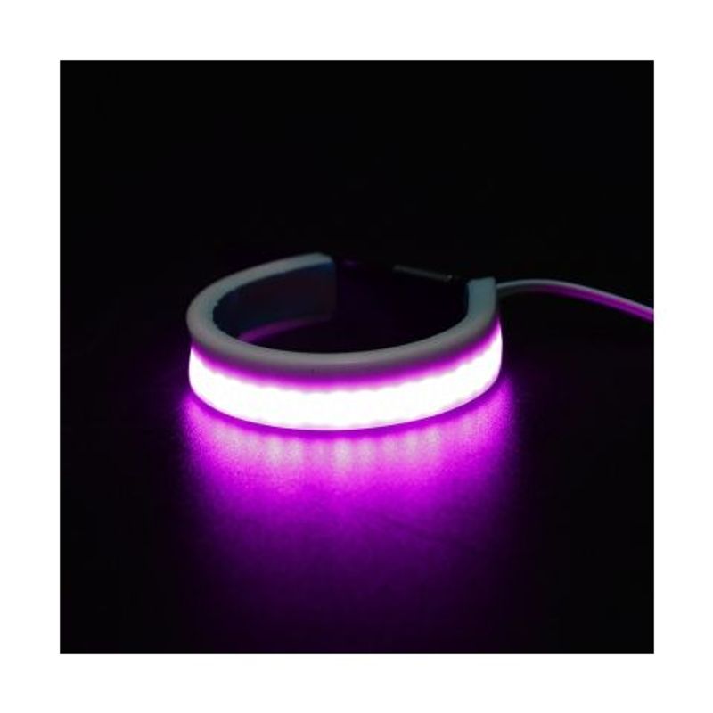 Garfo de LED modificado para motocicleta Monkey Little Monster Horizon Acessórios Amortecedor dianteiro 12V Faixa de luz decorativa_voghion.com