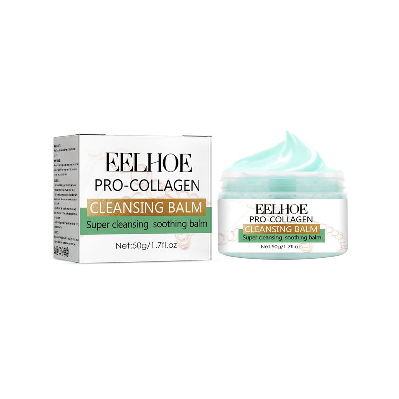 EELHOE Balm Cleansing Cream botzt sanft, läscht Make-up, hellt d'Haut op a léisst se befeucht a frësch._voghion.com