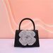 Retro Lyxig Stor Blomma Ros Diamant Blomma Handväska Mode Fest Blingling Aftonväska Festväska_voghion.com