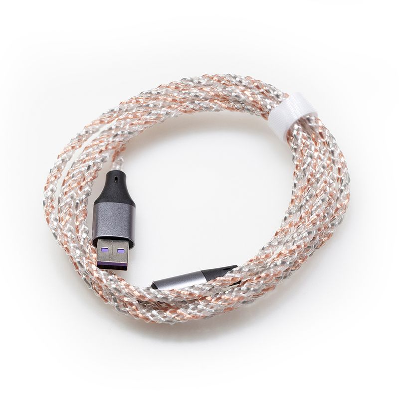 Καλώδιο δεδομένων Everglide Jiangwan Streamer με προσαρμογή φωτισμού RGB, πληκτρολόγιο Nical, USB, πλήρες 8K Typec_voghion.com