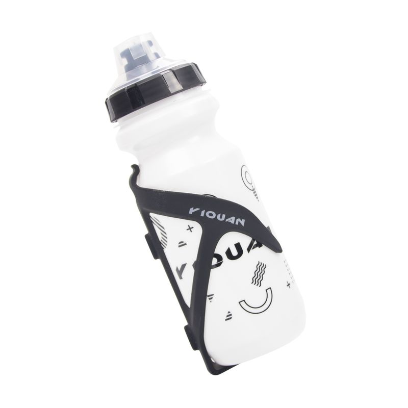 CyclingEquipmentMountainBikeWaterBottle+WaterBottleCageCombination630mlLargeCapacityWaterBottle_voghion.com