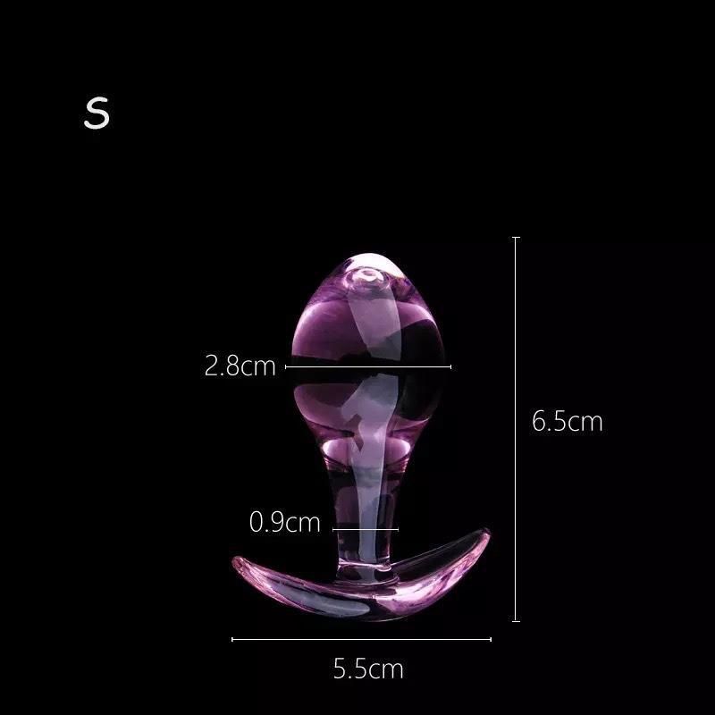 Plug Back Chamber Pull SM Female Products Flirting Expansion Adult Toys Glass Beads Tail Anal Sex_voghion.com
