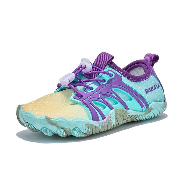 XD-YS50821 Girls' Sports Sandals, Summer New Children's Casual Breathable Running Shoes, Boys' Thin Single Mesh Shoes_voghion.com