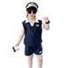 Kids’ Clothing Shorts Two Piece Suit For Boys And Girls, Small And Medium Sized Children's College Style Suit Trend_voghion.com