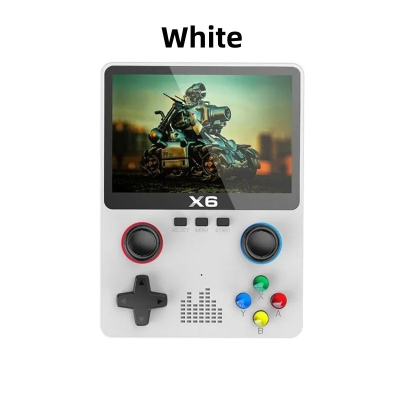 Nieuwe Consoles X6 3.5Inch IPS Scherm Handheld Speler Dual Joystick 11 Simulators GBA Video Game Console voor Jongen_voghion.com