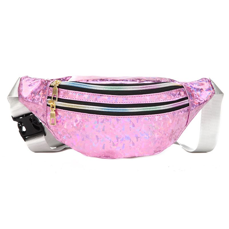 Herentassen Nieuwe heuptas Laser Sequin Crossbody tas Enkele schouder Multifunctionele mode borsttas Outdoor sport vrijetijdstas_voghion.com