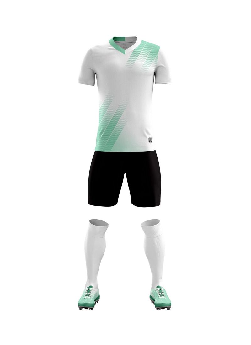 Herrenbekleidung Sommer personalisierter Druck Sport-Trainingslager-Trikot schnelltrocknend Fußballuniform Anzug Wettkampf Männer und Frauen_voghion.com