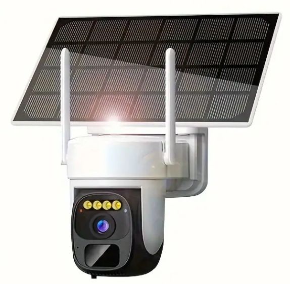 Security Cameras Solar Surveillance Ball Machine Low Power Consumption 4g Wifi Wireless Smart Camera Outdoor_voghion.com