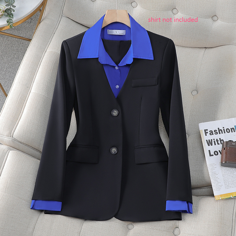 Veste de costume deux pièces pour femme_voghion.com