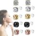 Non Pierced Magnet Ear Clip Magnetic Zircon Unisex Fashion Earrings_voghion.com