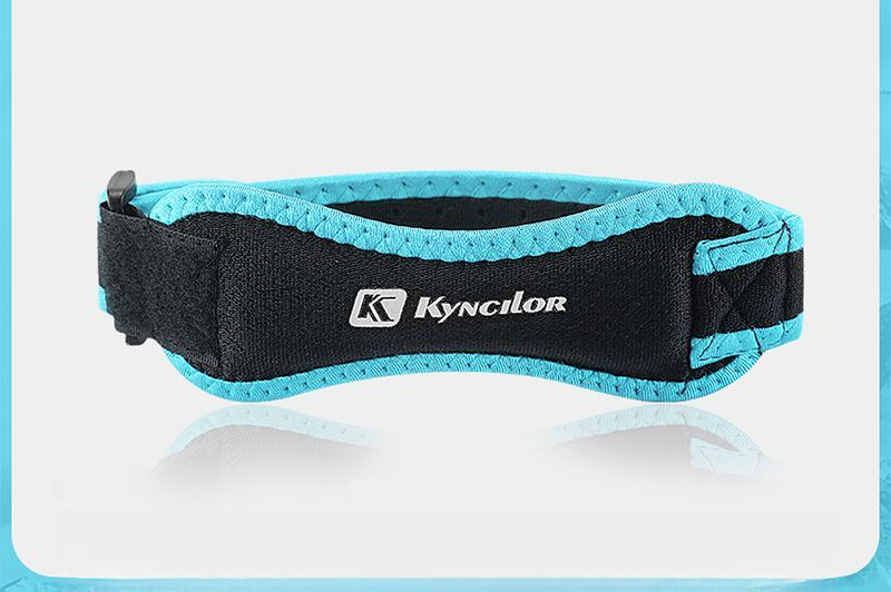 Attelle professionnelle pour blessure au ménisque, genou, protection de la rotule, sangle d'absorption des chocs, basket-ball en plein air, course à pied, modèle fin_voghion.com