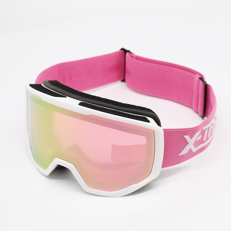 Doppellagiger Schnallen-Skirahmen und zylindrische Oberfläche, die geklippt werden kann, Myopie mit großem Sichtfeld, Outdoor-Wandersport_voghion.com