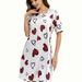 Women's Pajamas Pajamas Spring Cartoon Love Bobo Pattern Casual Comfortable Loungewear Short Sleeves_voghion.com