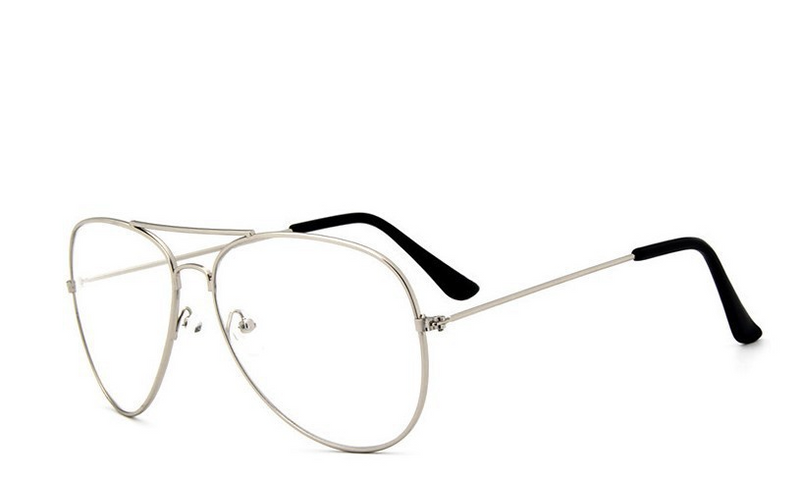 Unisex Korean glasses frame, fashionable retro flat glasses, pilot frog glasses_voghion.com