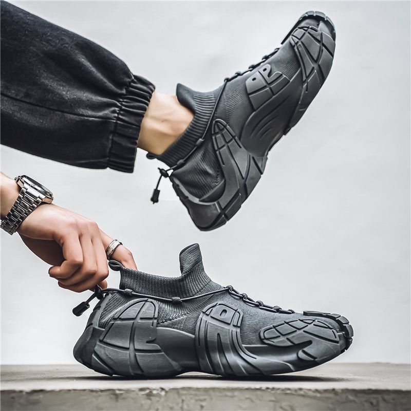 Summer One Step Socks, Lightweight and Breathable Casual Men's Shoes_voghion.com