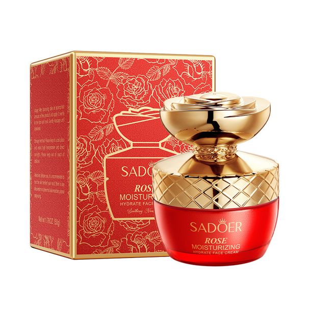 Cream SADOER Rose Moisturizing Hydrating Cream 50g Skin Rejuvenation Plant Rose_voghion.com