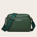 Women's Bag 2024 New Fashionable Simple Single Shoulder Crossbody Bag Small Square Bag Large Capacity Camera Bag_voghion.com