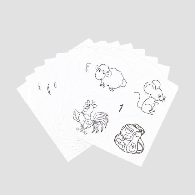 Kinderspiegel-Spielzeug zum Finden von Graphen, interaktive Eltern-Kind-Erkenntnisspiele, logisches Denken, passende verrückte Karten_voghion.com