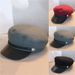 Hot Sale Fashion Military Spring Versatile Sailor Hats Black Ladies Beret Caps Flat Top Captain Cap Travel Cadet Octagonal Hat_voghion.com