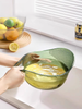 Kitchen Artifact Multi Functional Vegetable And Rice Washing Household Handle Fruit Fine Pore Basin Taomi Drain Basket_voghion.com