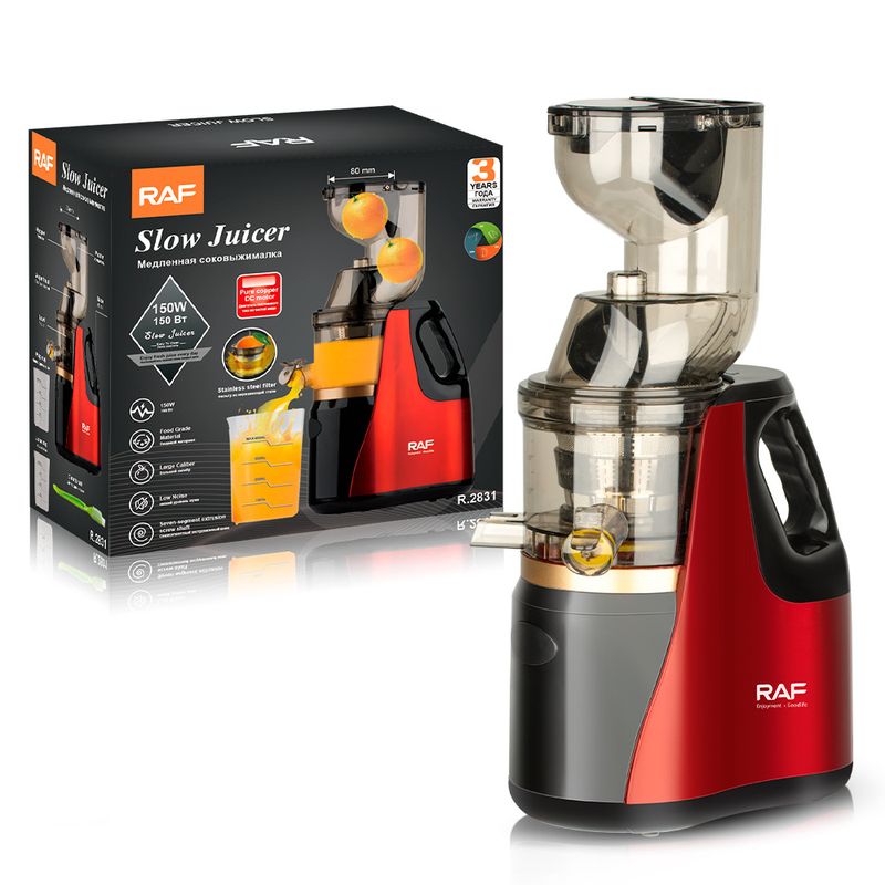 RAF EU Standard Fully Automatic Fruit Vegetable Multi-Functional Juice And Pulp Separator Juicer_voghion.com