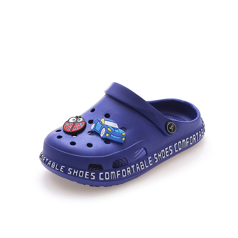 Dziecięce buty letnie dla chłopców i dziewcząt dla niemowląt kreskówka słodkie gąsienice lekkie miękkie dno plaża podwójnego zastosowania ogród sandały_voghion.com