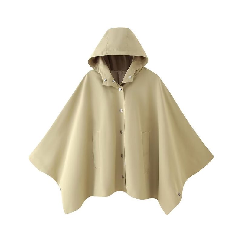 Women's 2024 Summer New Personalized Street Loose Cloak Coat_voghion.com