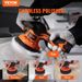 Dual Machine Polishing Battery 6 Action 2PCS Cordless Buffer Car Polisher_voghion.com