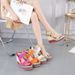 Γυναικεία Παπούτσια Νέο Στυλ με Τακούνι Σφήνας, Παντόφλες με Ουράνιο Τόξο, Γυναικεία Ψηλοτάκουνα Σανδάλια για Υπαίθριες Δραστηριότητες, Αδιάβροχα Γυναικεία Παπούτσια με Πλατφόρμα_voghion.com