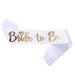 Single Party Bride Bridesmaid Shoulder TO BE Etiquette Strap Hot Stamping TEAM BRIDE Ribbon Belt_voghion.com