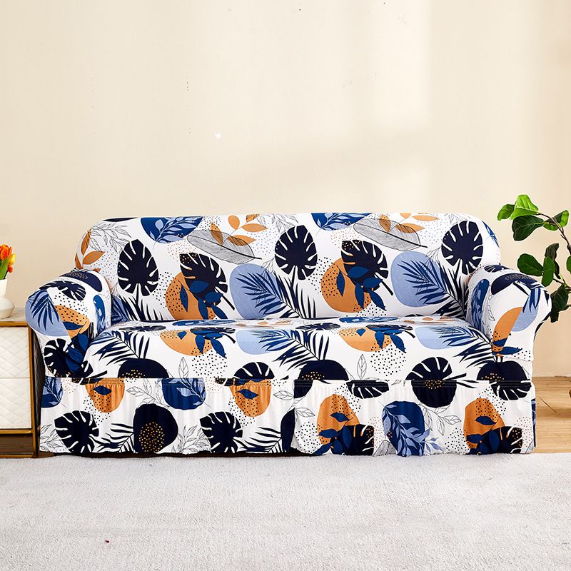 Bedruckter Sofabezug aus Milchseide im Rockstil, elastischer All-Inclusive-Sofabezug aus Milchseide_voghion.com